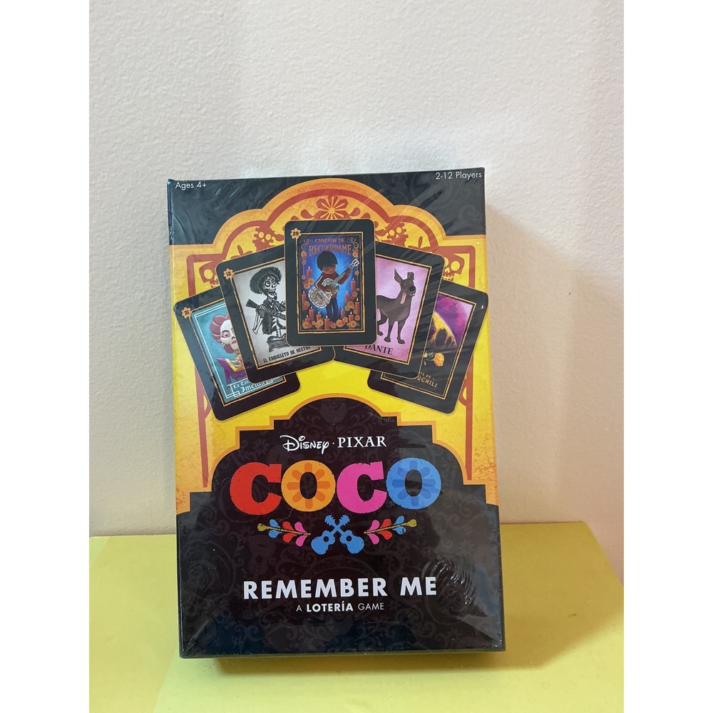Disney Pixar Coco Remember Me A Lotería Game Ages 4+ 2-12 Players‎ Usopoly